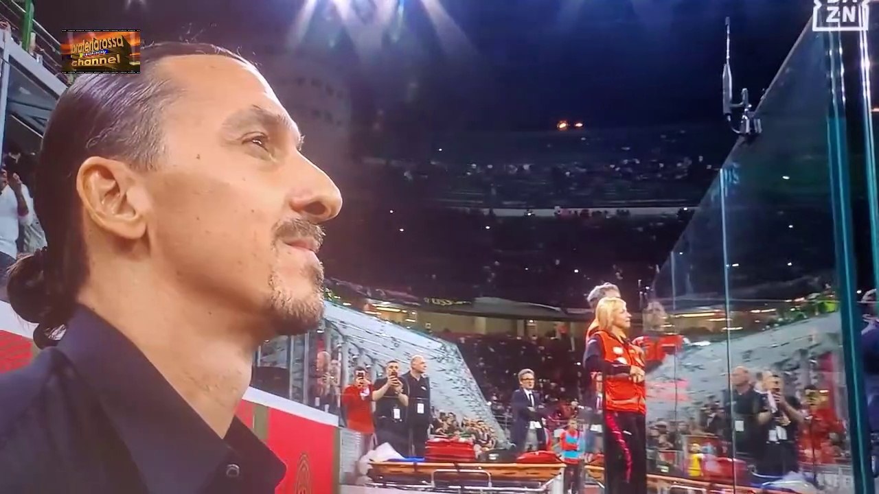 l'addio di ibra al milan