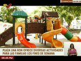 Plaza Lina Ron ofrece actividades para el disfrute y recreación de las familias caraqueñas