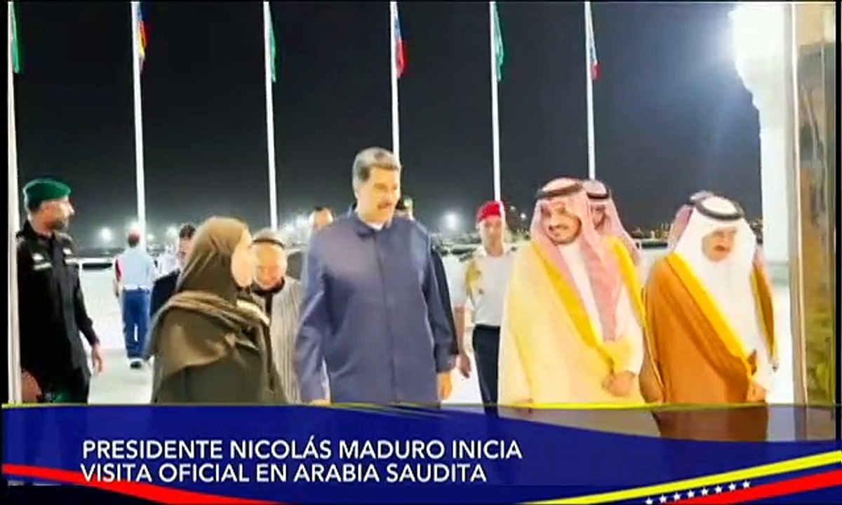 Visita oficial del Pdte. Nicolás Maduro Moros al Reino de Arabia Saudita