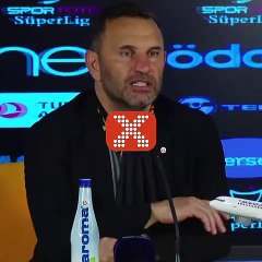 Okan Buruk: "Başakşehir ve Beşiktaş maçlarıyla yükseldim"