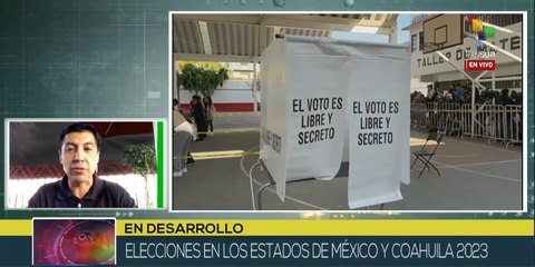 México: Elecciones regionales concluyen en estados de México y Coahuila