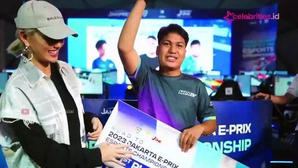 Agnez Mo Takjub dengan Peserta Lomba Simulator di Ajang Formula E: Berbakat