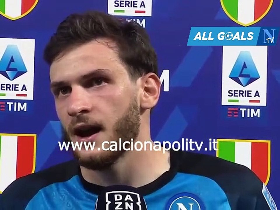 Napoli-Sampdoria 2-0 4/6/23 intervista post-partita Khvicha Kvaratskhelia