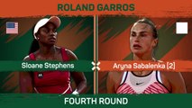 Sabalenka surpasses Stephens for first French Open quarters