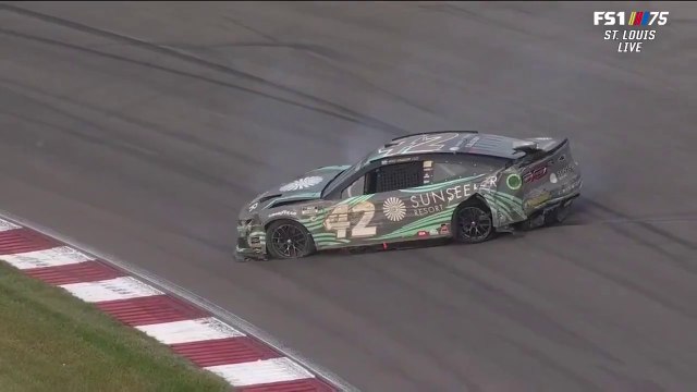 NASCAR Cup Series 2023 Gateway Gragson Big Crash Brake Failure