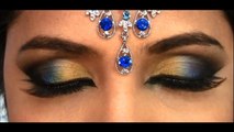 Exotic Arabic Makeup Tutorial    Princess Jasmine Makeup ماكياج العربي