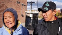 Annie and Matto are homeless in Ottawa. They are proud to Inuit speak their native language.