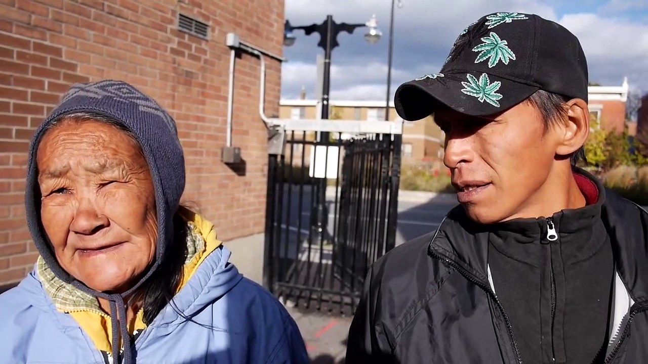 Annie and Matto are homeless in Ottawa. They are proud to Inuit speak ...
