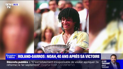 Il y a 40 ans, Yannick Noah remportait Roland-Garros