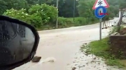 Sağanak vurdu; sel bir can aldı!