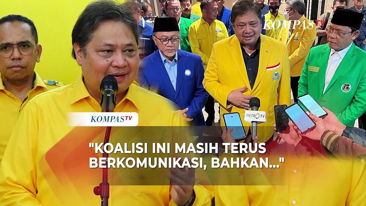 Ketum Golkar Airlangga Hartarto Bicara soal Nasib Koalisi dengan PAN dan PPP