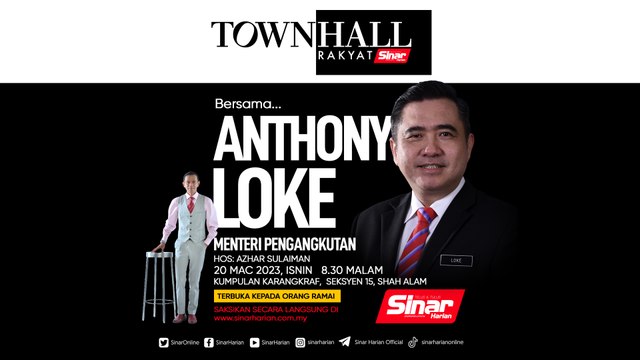Town Hall Rakyat bersama Anthony Loke