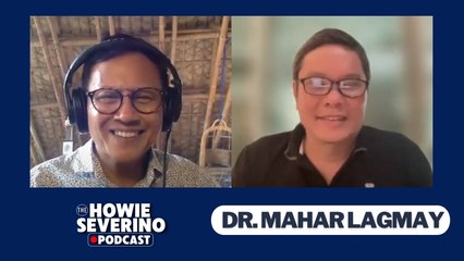 Meet disaster scientist Dr. Mahar Lagmay of the UP Resilience Institute | The Howie Severino Podcast