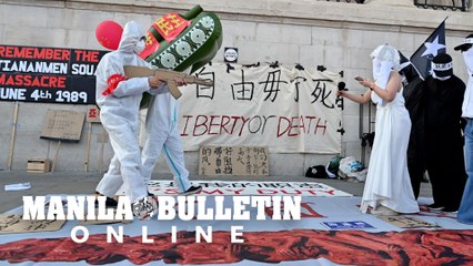 Hong Kong police detain more than 20 on Tiananmen anniversary ​