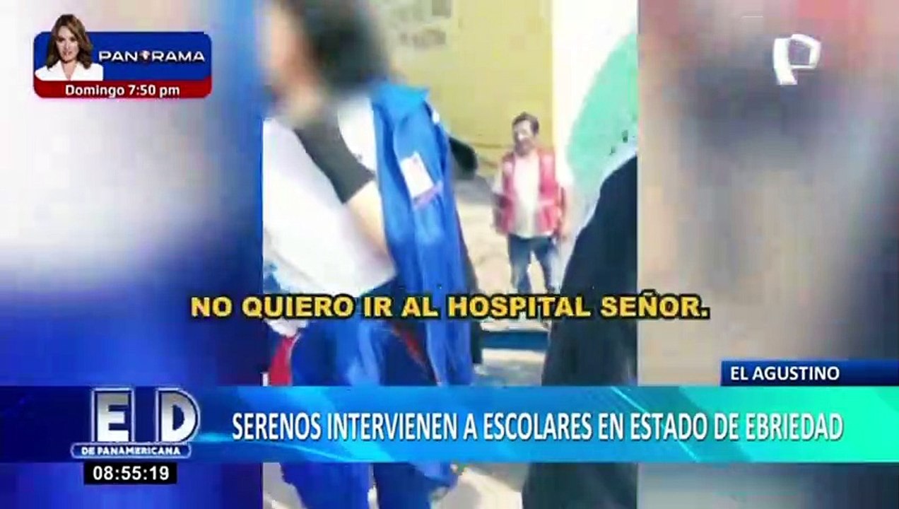 Intervienen a escolares por consumir alcohol: menor no dejaba de llorar al ser conducida a la comisaría