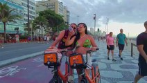 Leblon Beach Boardwalk —  Rio de Janeiro, Brazil  【4K】-006