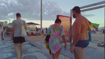 Leblon Beach Boardwalk —  Rio de Janeiro, Brazil  【4K】-008