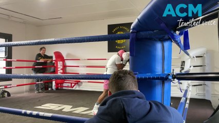 Sam Goodman sparring | June 5, 2023 | Illawarra Mercury