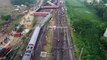 Watch: India train crash - Drone footage shows scale of horrific crash that killed 288 people