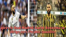 Football : après le Real Madrid, Karim Benzema se dirige vers l'Arabie Saôudite.