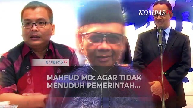 Alasan Mahfud Persilahkan Denny Indrayana Bantu Anies Baswedan di Pilpres 2024