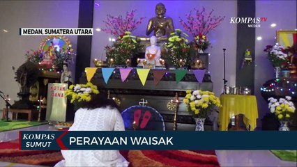 Peringatan Hari Tri Suci Waisak di Medan