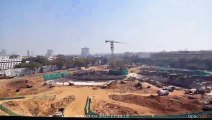 Construction Progress Time-lapse of India's New Parliament Building - OpticVyu