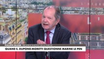 Philippe Bilger : «Éric Dupond-Moretti est incapable d'avoir une argumentation plus fine, politique, contre le Rassemblement national»