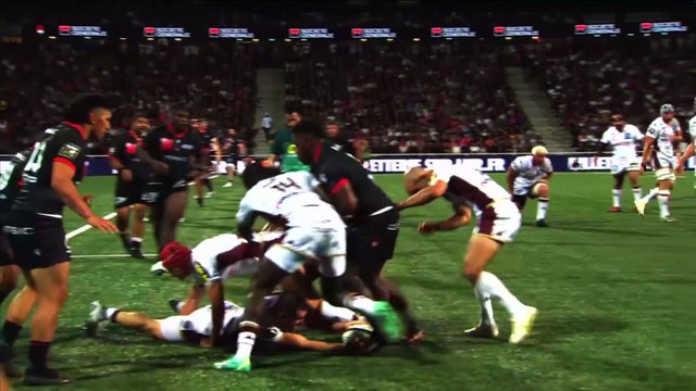 TOP 14 - Essai de Mahamadou DIABY (UBB) - LOU Rugby - Union Bordeaux Bègles - Saison 2022-2023