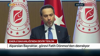 Enerji Bakanlığı'nda devir teslim! Görevi devralan Bayraktar konuşmasında gözyaşlarını tutamadı