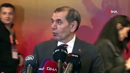 Dursun Özbek: “Gücümüzü Galatasaray’ın güzel oyununu seyrettirmek için harcıyoruz”