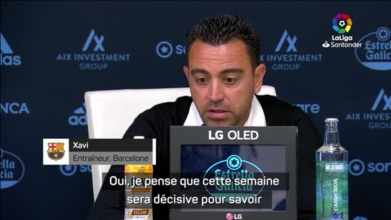 38e j. - Xavi réclame des recrues pour la saison prochaine