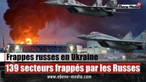 Bataille intense : L'armée russe mène de nouvelles frappes massives en Ukraine