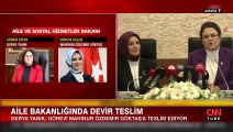 Aile ve Sosyal Hizmetler Bakanlığı'nda devir teslim! Derya Yanık'ın 