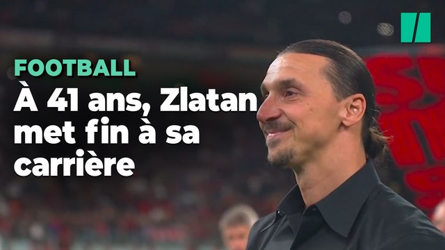 Zlatan Ibrahimovic met fin à sa carrière et dit « au revoir au football » à 41 ans