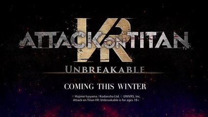 Attack on Titan VR Unbreakable Official Teaser Trailer