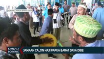 Jamaah Calon Haji Papua Barat Daya Diberangkatkan Menuju Tanah Suci Lewat Makassar