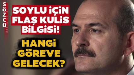 Süleyman Soylu O Göreve Gelecek İddiası! Canlı Yayında Kulis Bilgisini Açıkladı