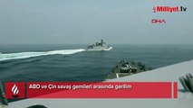 ABD ve Çin savaş gemileri arasında gerilim