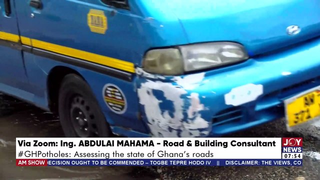 The Big Stories || Ghana Potholes Exhibition: Spotlight on potholes around Iran Clinic - JoyNews