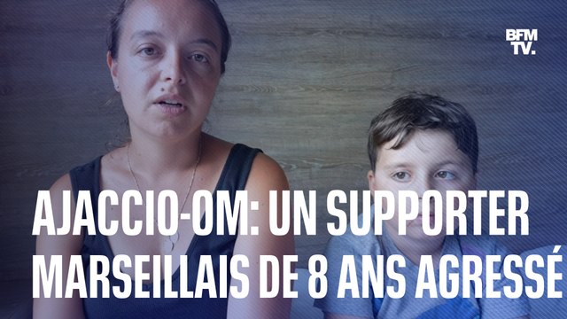 “Ils ont pris mon maillot et ils l’ont brûlé”: Kenzo, supporter marseillais de 8 ans et agressé lors du match Ajaccio-OM, témoigne