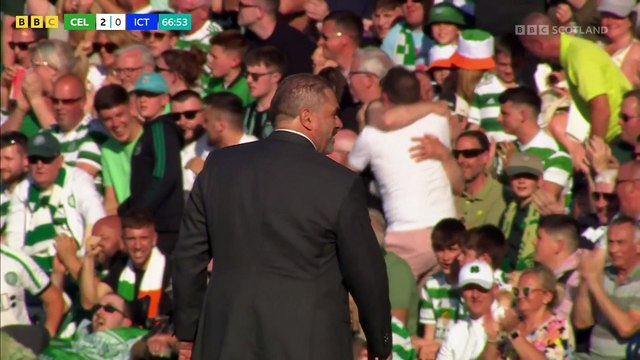 Celtic Vs Inverness Scottish Cup Final 2 half BBC