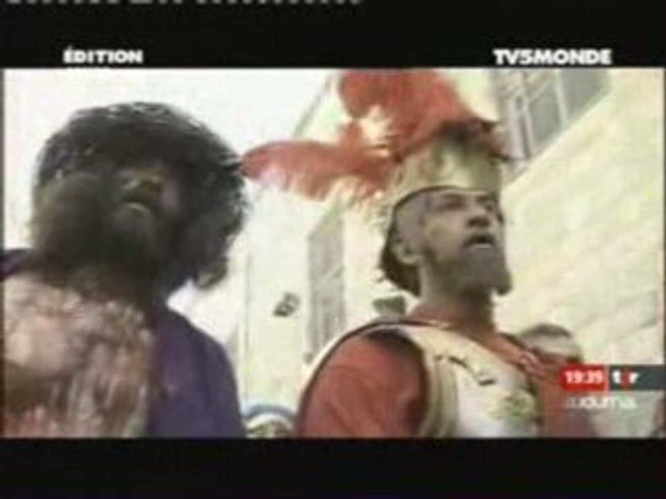 Chemin de croix en terre sainte 2008