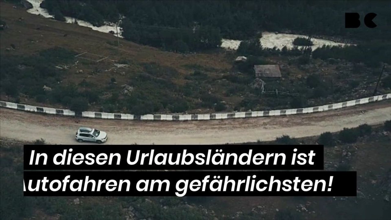 In diesen Urlaubsländern ist Autofahren am gefährlichsten!