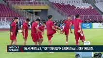 Kurang dari 15 Menit, Tiket Pertandingan Indonesia Vs Argentina Ludes Terjual