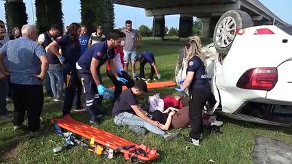 Antalya'da 7 kişinin yaralandığı kazada can pazarı yaşandı