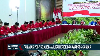 Usai ke PDIP, Kini PAN Ajukan Erick Thohir Jadi Pendamping Prabowo