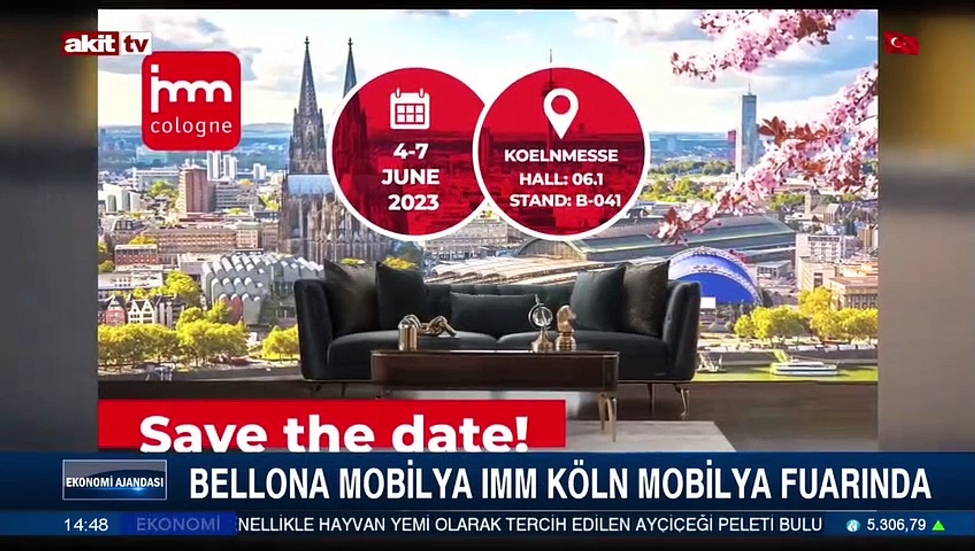 Bellona Mobilya IMM Köln Mobilya Fuarı'nda - Dailymotion Video