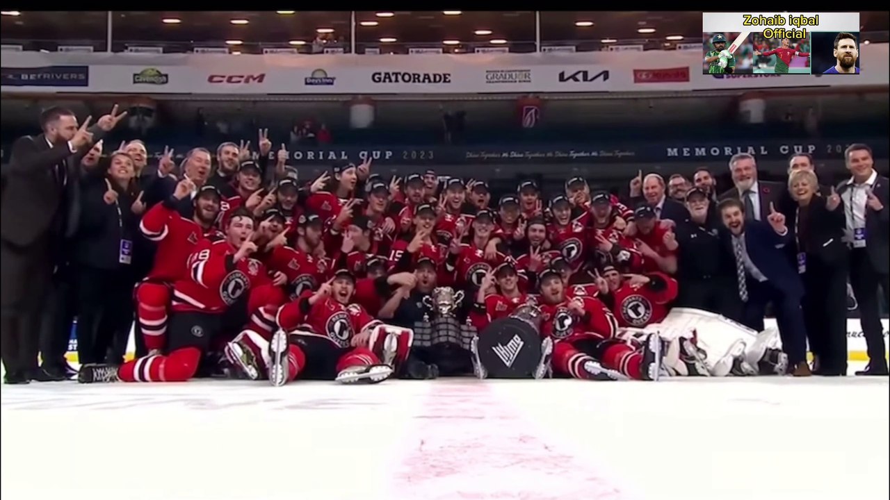 Memorial Cup Final Quebec Remparts vs seattle thunderbirds Highlights 4 June 2023