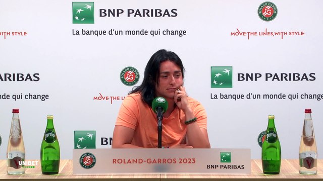 Roland-Garros 2023 - Ons Jabeur : Il y a beaucoup de Tunisiens qui habitent à Paris, j’ai de la chance. C'est vraiment très proche de la Tunisie